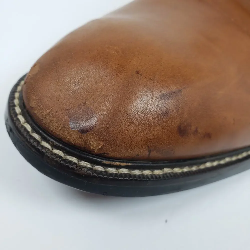 Cole Haan Warren Mens Size 12 Brown Leather Dress Cap Toe Oxford Shoes C20153